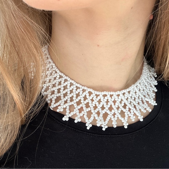 Beaded Chocker Necklace - Picture 1 of 5